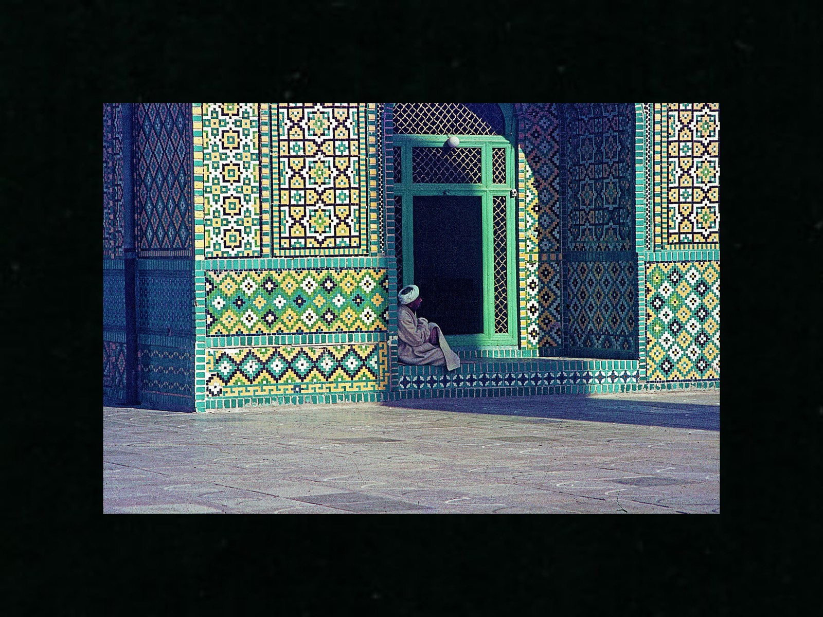 The Blue Mosque of Mazar-i-Sharif, Afghanistan