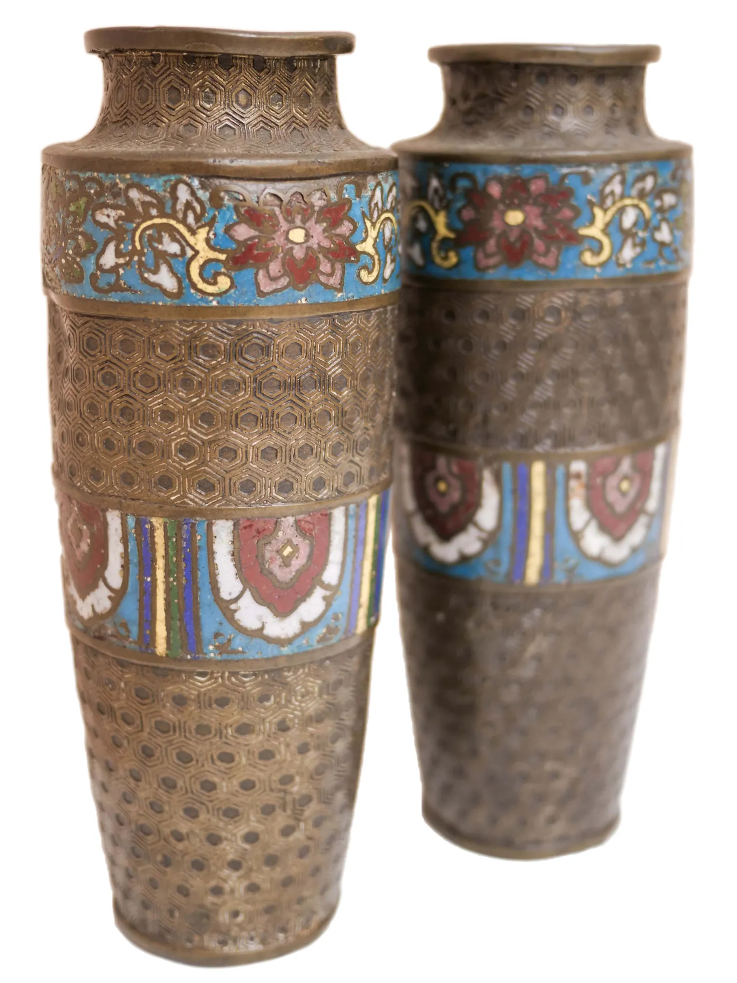 Kashmir Jewel Flower Vase Set
